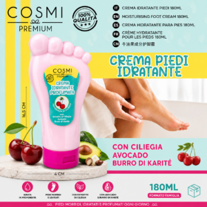 Crema Hidratante para Pies Cereza & Aguacate