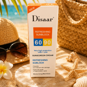 Disaar Refreshing Sunblock SPF 90 Crema Solar UVA/UVB ☀️🏖️