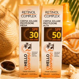 Crema Solar Retinol Complex Hello Summer SPF 30 / SPF 50 ☀️