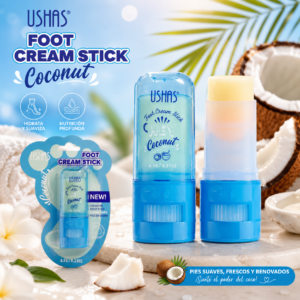 Stick Crema para Pies Aroma Coco USHAS 🥥