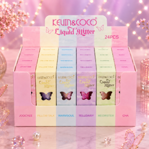 Kevin & Coco Liquid Glitter | Iluminador y Sombra Líquida