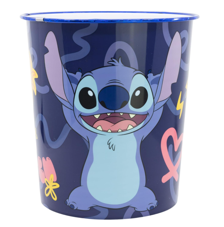 Papelera Stitch Disney para Habitación o Escritorio 💙 - Imagen 2