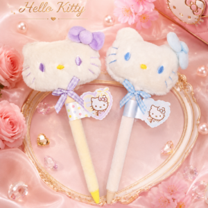 Pack Kawaii Premium de 2 Bolígrafos Peluche Hello Kitty🎀