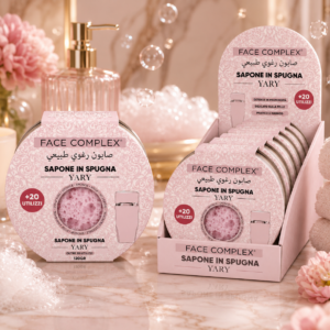 Face Complex Yara Rosa – Jabón Esponja Perfumado 120 g