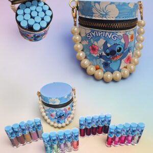 Colección Completa de Brillos Labiales Stitch 💙✨