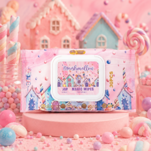 Toallitas Húmedas Perfumadas Marshmallow 30 uds – MOMIN