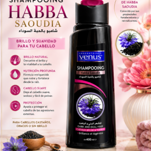Champú Habba Saoudia con Aceite de Semilla Negra 400ml