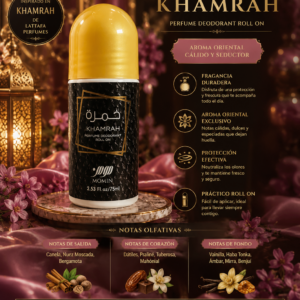 Desodorante Roll On Khamrah 75 ml