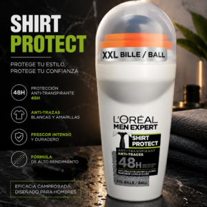L'Oréal Men Expert Shirt Protect XXL Roll-On Antitranspirante