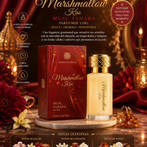 Aceite de Perfume Marshmallow Kiss Musk Tahara 12 ml