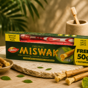 Pasta Dental Dabur Miswak + Cepillo de Dientes GRATIS