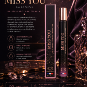 Miss You Eau de Parfum 35ml – Collection Platinium Paris