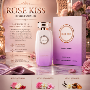 Rose Kiss Eau de Parfum para Mujer 100 ml – Gulf Orchid