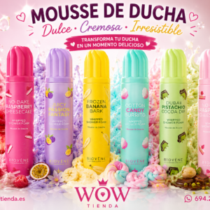 Espuma de Ducha Biovène – Colección Gourmand