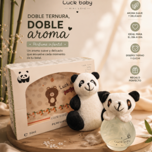 Set Baby Love Panda con Peluche + Eau de Parfum 50 ml