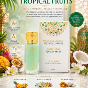 Aceite de Perfume Musk Tahara Tropical Fruits 12 ml – Gulf Orchid