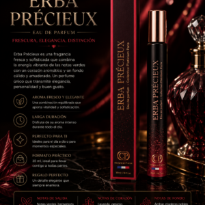 Erba Précieux Eau de Parfum 35ml – Collection Platinium Paris