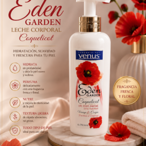 Leche Corporal Perfumada Eden Garden Amapola 250 ml