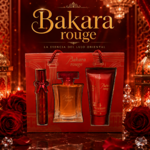 Set Barakkat Rouge Parfum 50 ml+Spray 20 ml+Corporal 90 ml