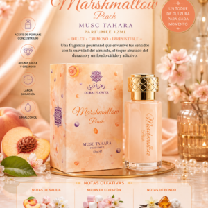 Aceite de Perfume Marshmallow Peach Musk Tahara 12 ml