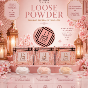 Polvo Suelto YARA Loose Powder – Acabado Mate Natural