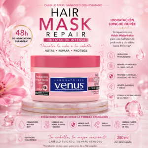 Mascarilla Hair Mask Repair 250 ml – Hidratación Intensa 48H