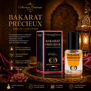 Roll On Bakarat Précieux 5ml – Concentrado Collection Platinium