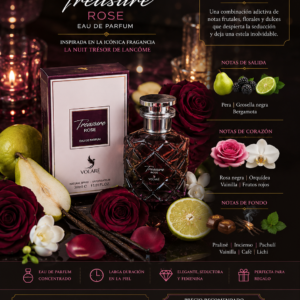 Perfume Treasure Rose Eau de Parfum 30 ml – Volaré