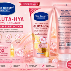 Loción Gluta-Hya Kiss Beauty 400 ml – Serum Burst Lotion ✨