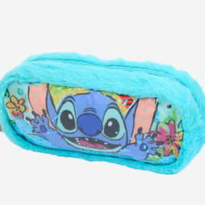 Estuche Mullido Stitch Turquesa – Porta Lápices Escolar