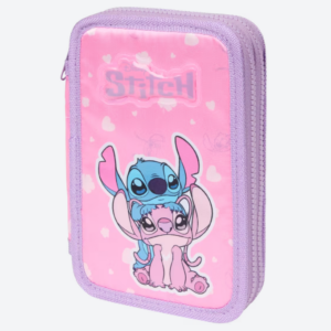 Estuche Stitch y Angel con 29 Accesorios – Kit de Papelería