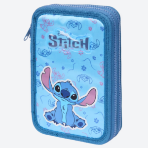 Estuche Escolar Stitch con 29 Accesorios – Kit de Papelería
