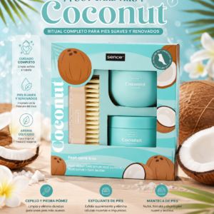 Set de Cuidado para Pies Sence Coconut - 3 piezas