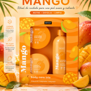 Set de Cuidado Corporal Sence Mango – 3 Piezas