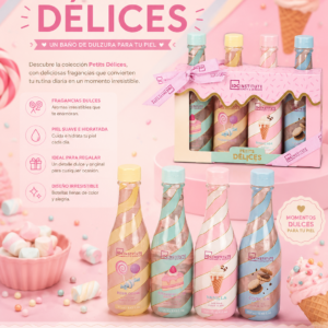 IDC Institute Petits Délices – Set de 4 Geles de Ducha Gourmand