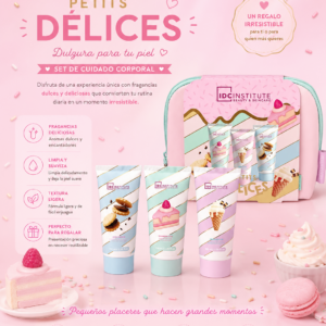 IDC Institute Petits Délices Sweet Essentials Set de Cuidado 3PCS