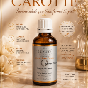 Sérum Aclarante de Zanahoria Luxury Paris 50 ml