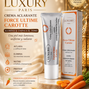 Crema Aclarante Luxury Paris Force Ultime Carotte 50 ml