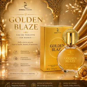 Golden Blaze Eau de Toilette para Mujer 100 ml – Dorall Collection