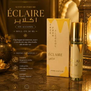 Aceite de Perfume Éclaire Banoffi 10 ml – Sin Alcohol