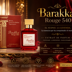 Barakkat Rouge 540 Extrait de Parfum 100 ml – El Icono de lujo