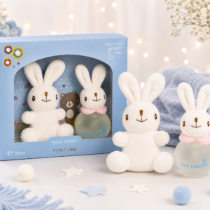 Set Rock Rabbit Conejo Blanco con Peluche+Eau de Parfum 50 ml