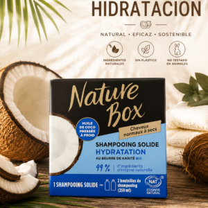 Champú Sólido Hidratante Nature Box Coco