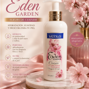 Leche Corporal Perfumada Eden Garden Flor de Cerezo 250 ml