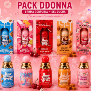 Pack Gel de Ducha 280 ml + Bruma Corporal 300 ml 💖