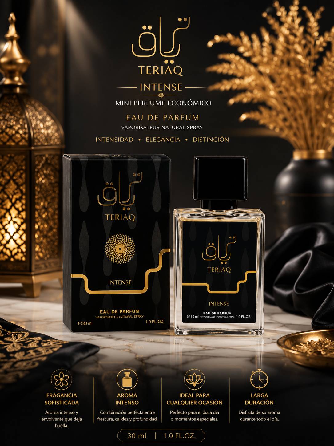 Teriaq Intense Eau de Parfum 30 ml – Perfume Unisex