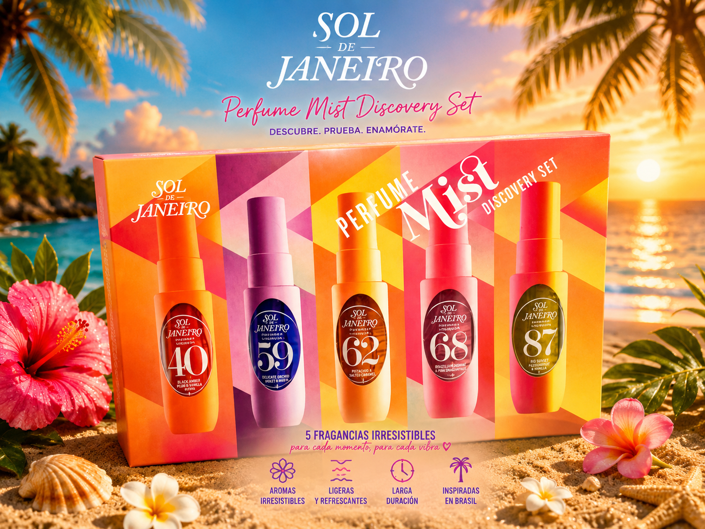 Sol de Janeiro Perfume Mist Discovery Set – Edición Icónica