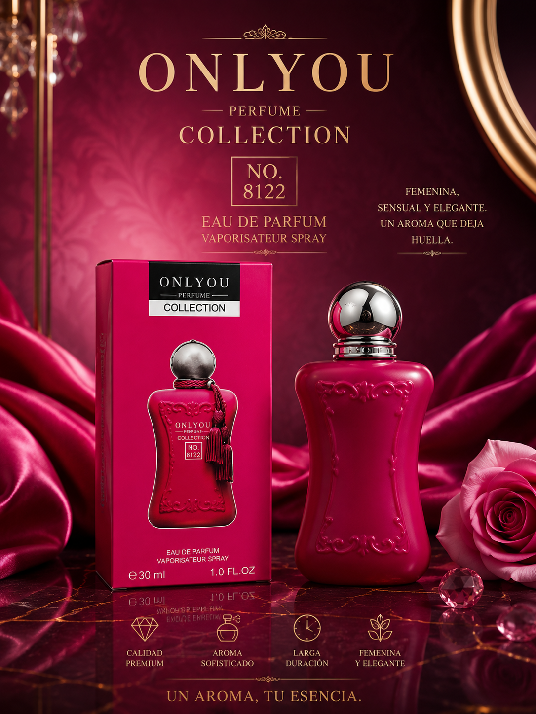 Onlyou Perfume Collection Nº 8122 – Eau de Parfum 30 ml