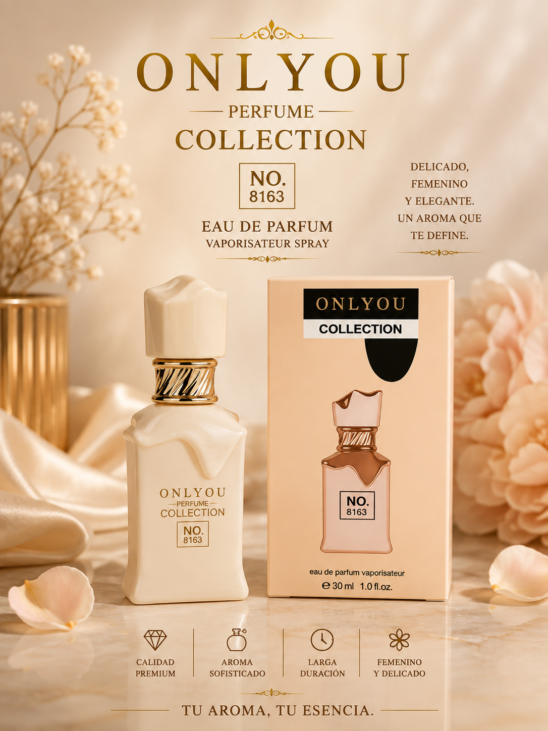 Onlyou Perfume Collection Nº 8163 – Eau de Parfum 30 ml