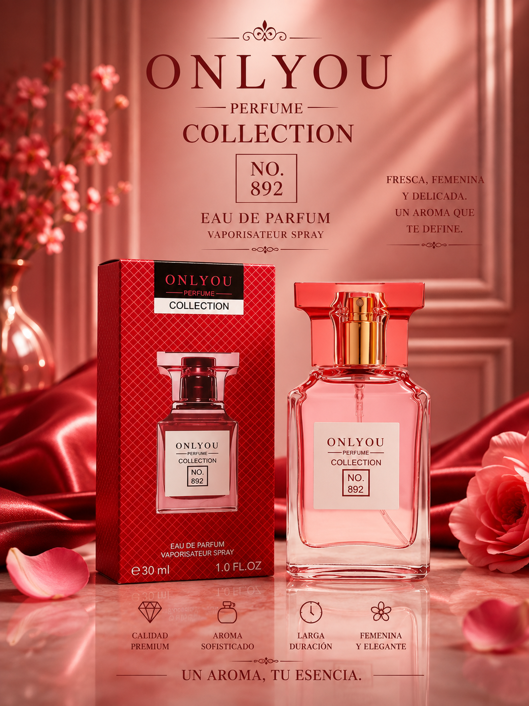 Onlyou Perfume Collection Nº 892 – Eau de Parfum 30 ml